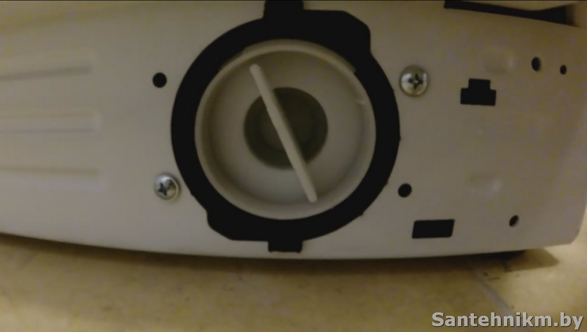 Почистить сливной фильтр в стиральной машине
