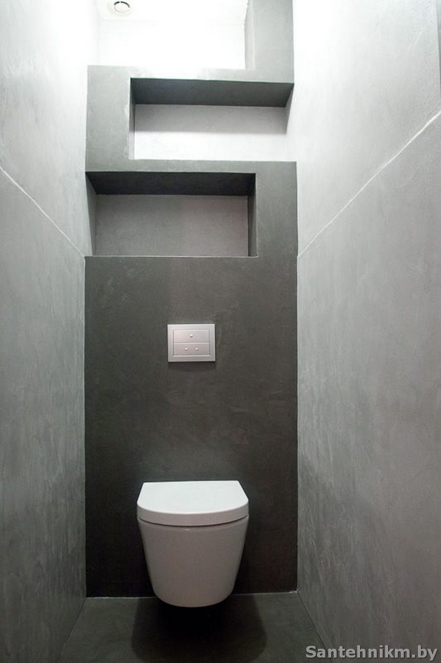 Интерьер туалета маленького размера в квартире
