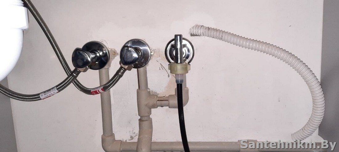 Подключить смеситель к водопроводу