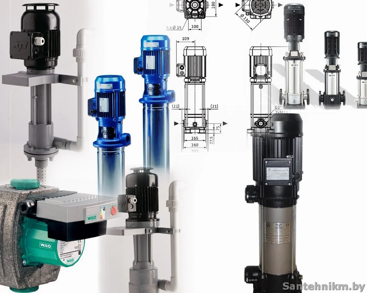 Вертикальные насосы – применение и преимущества - Сантехник Минск Сервис