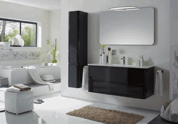 Облик современной ванной комнаты