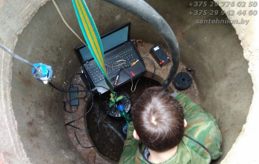 Обследование скважины с помощью видеоаппаратуры по Минской области