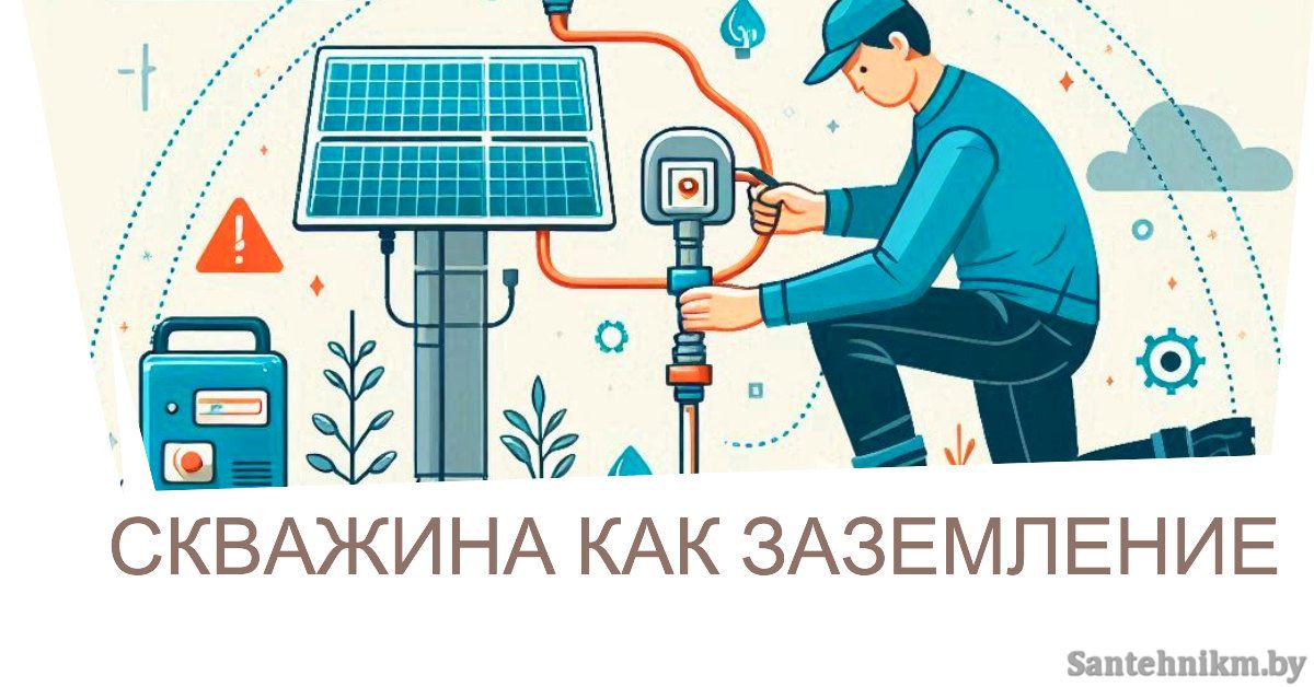 Использование скважины в качестве заземления